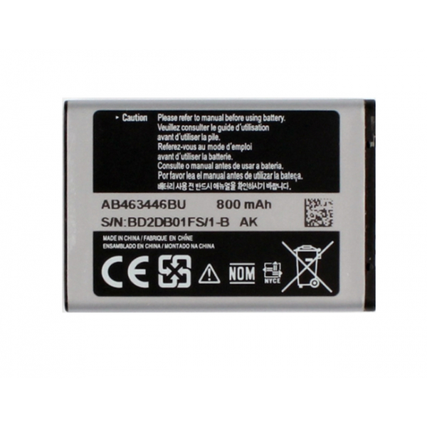 Батарея Samsung AB463446BU (X200, E250, B130, B320, C130, C140, E250, C300, E1070, E1100, E210) [Original PRC]